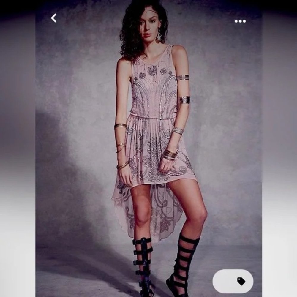 Haute Hippie Sequin Beaded dress